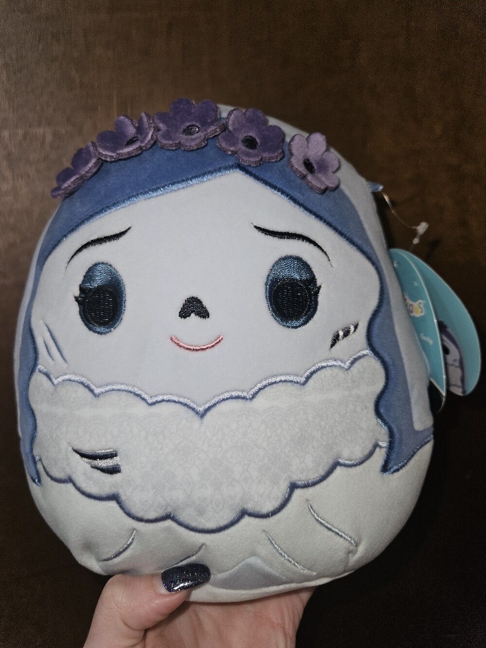 NWT Squishmallows Emily The Corpse Bride 8" Tim Burton Plush